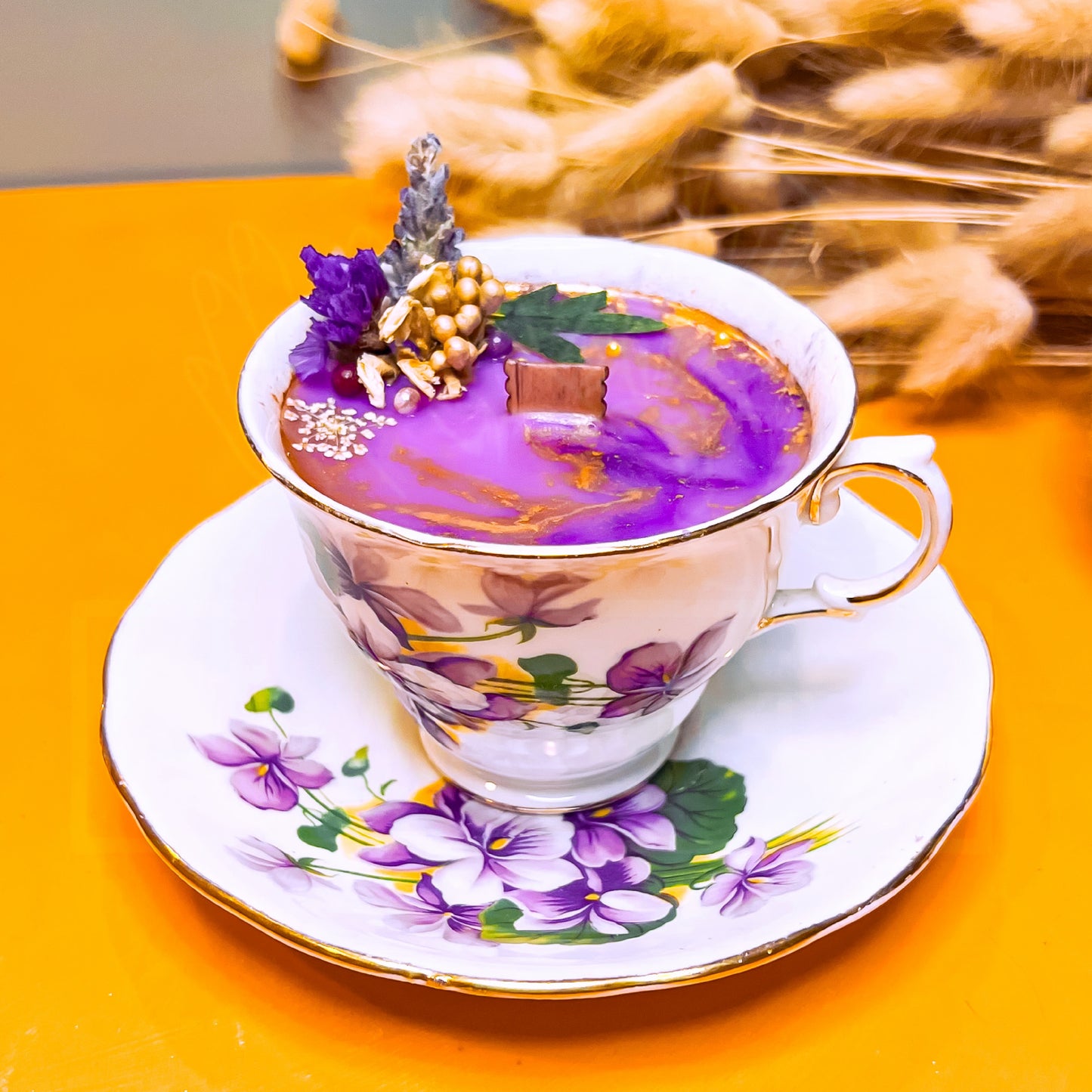 Velvet Saffron TeaCup